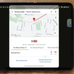 Google-Pixel-Fold-review-maps-app