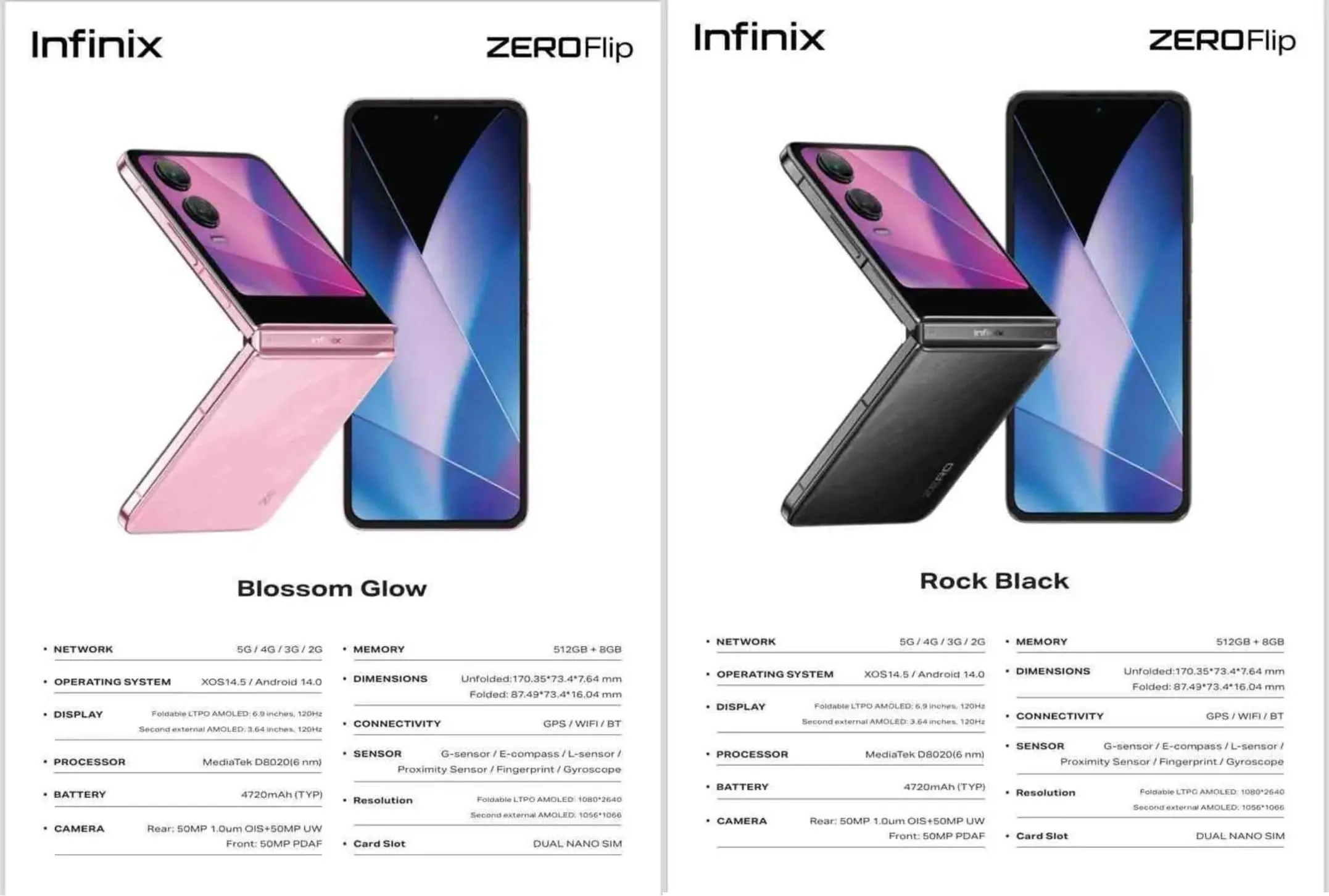 Infinix Zero Flip 5G 