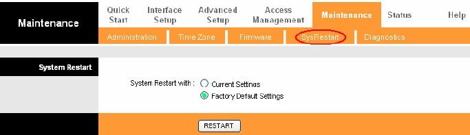 لجهاز المودم راوتر ADSL