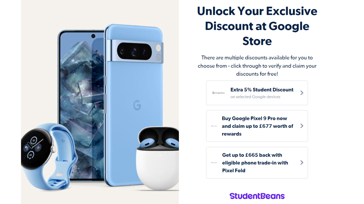 Google store student discount UK