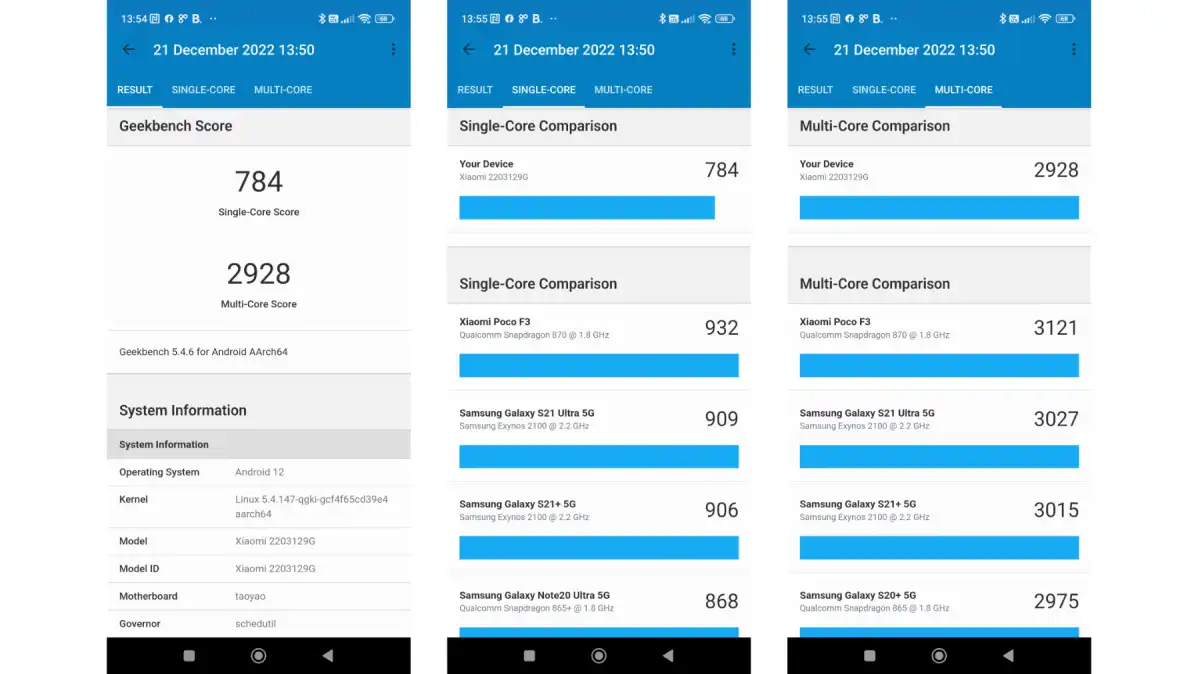 How to benchmark Android CPU STEP2