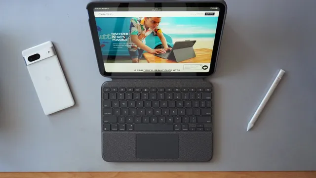 Logitech Combo Touch Keyboard Case أفضل حافظة للوحة المفاتيح لجهاز iPad Pro