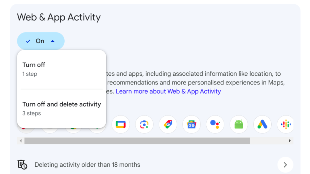 google play web activity