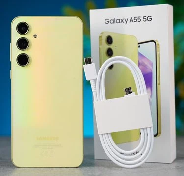 فتح علبة هاتف Samsung Galaxy A55 5G