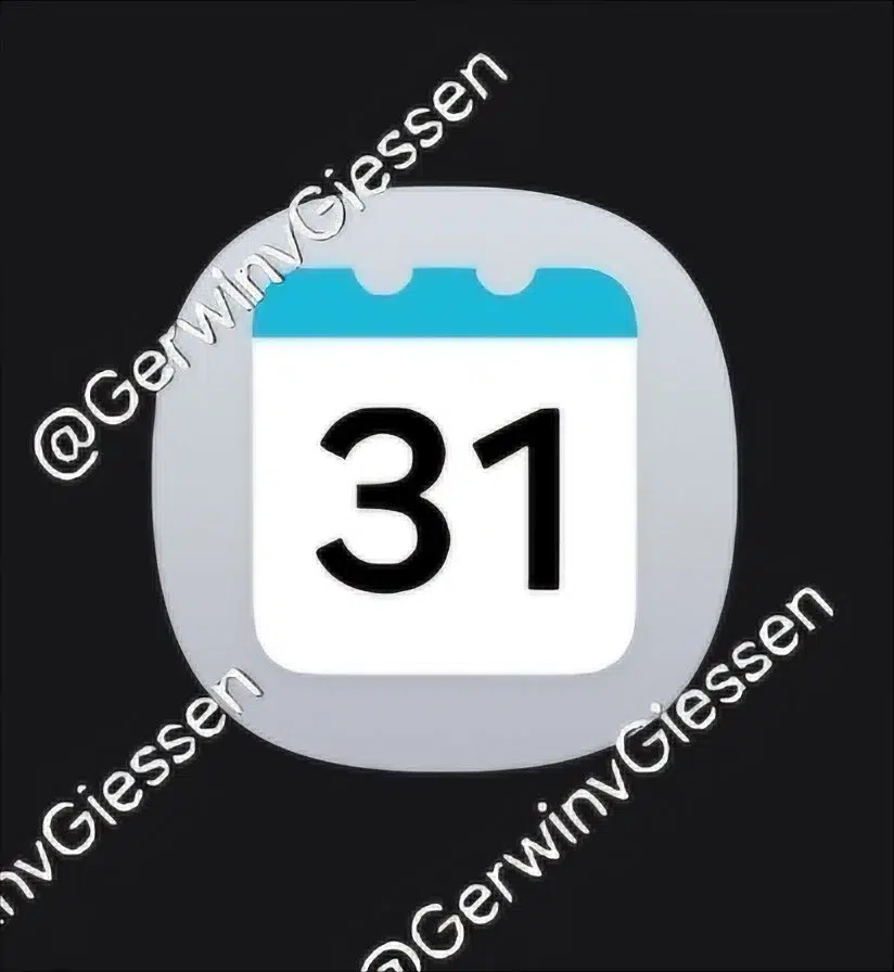 Samsung Calendar One UI 7 app icon 1