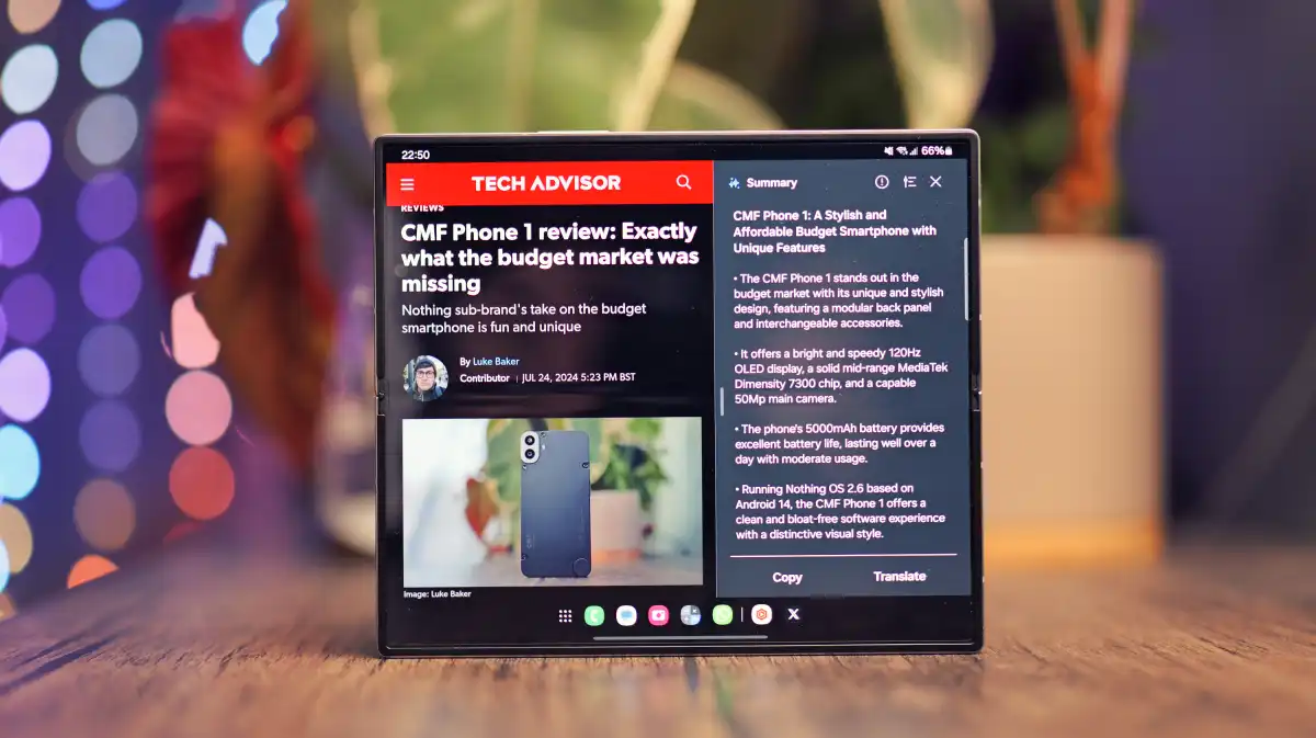 Samsung Galaxy Z Fold 6 review 22 2