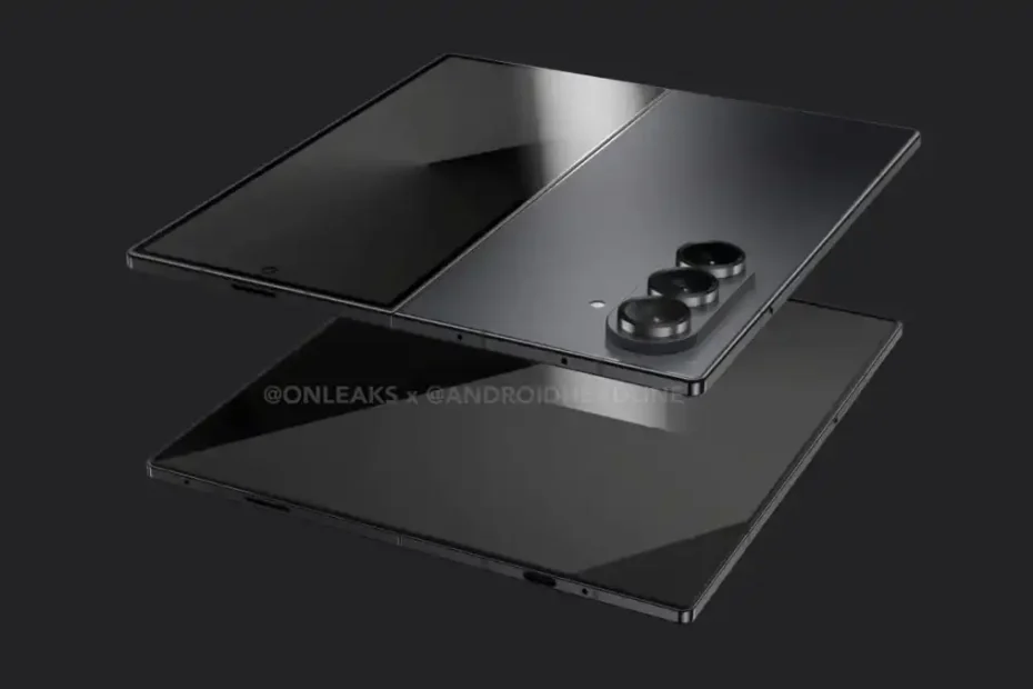 Galaxy Z Fold7 Render OnLeaks 1