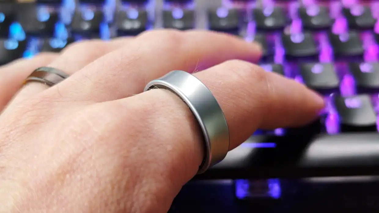 Samsung Galaxy Ring review Titanium Silver 1