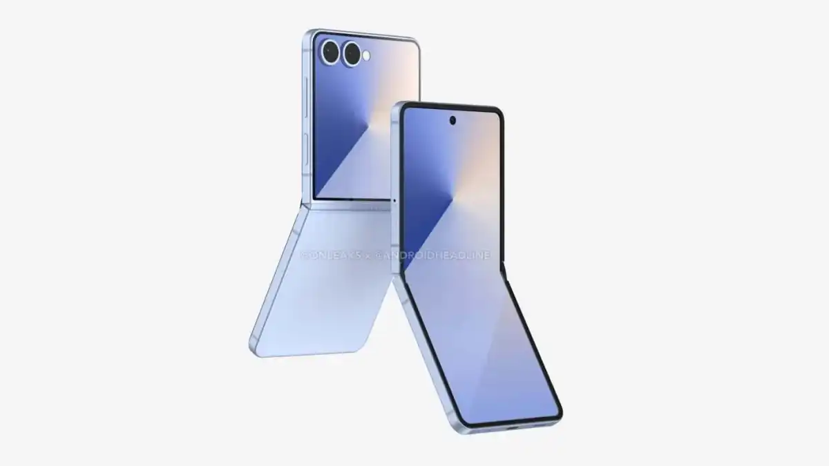 Galaxy Z Flip 7 render