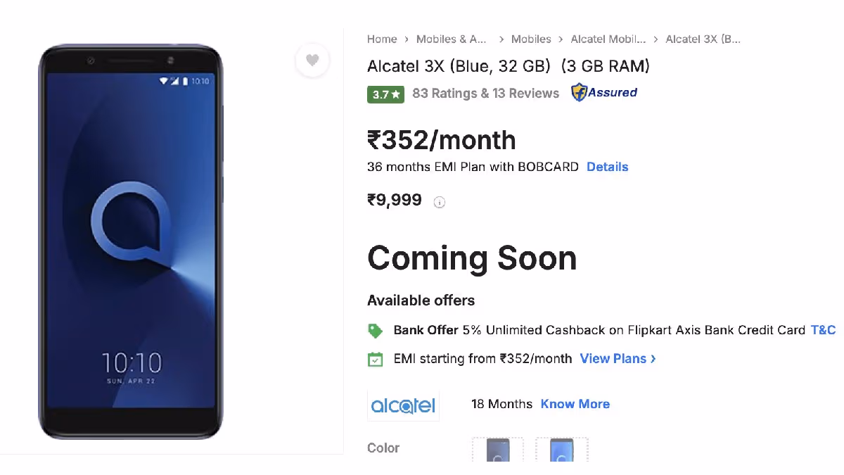 Alcatel 3