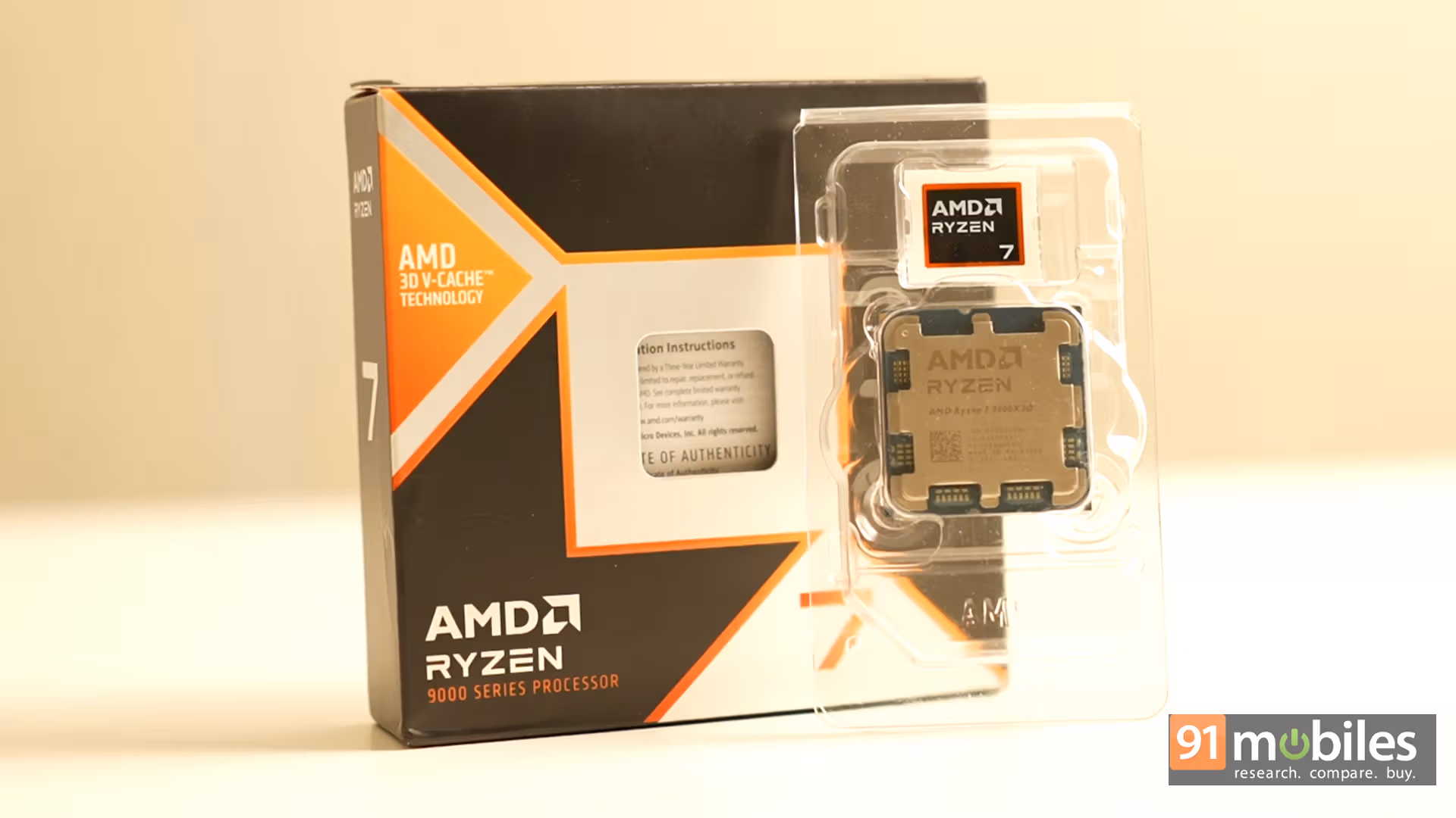 CPU Shot 1 AMD Ryzen 7 9800X3D Review