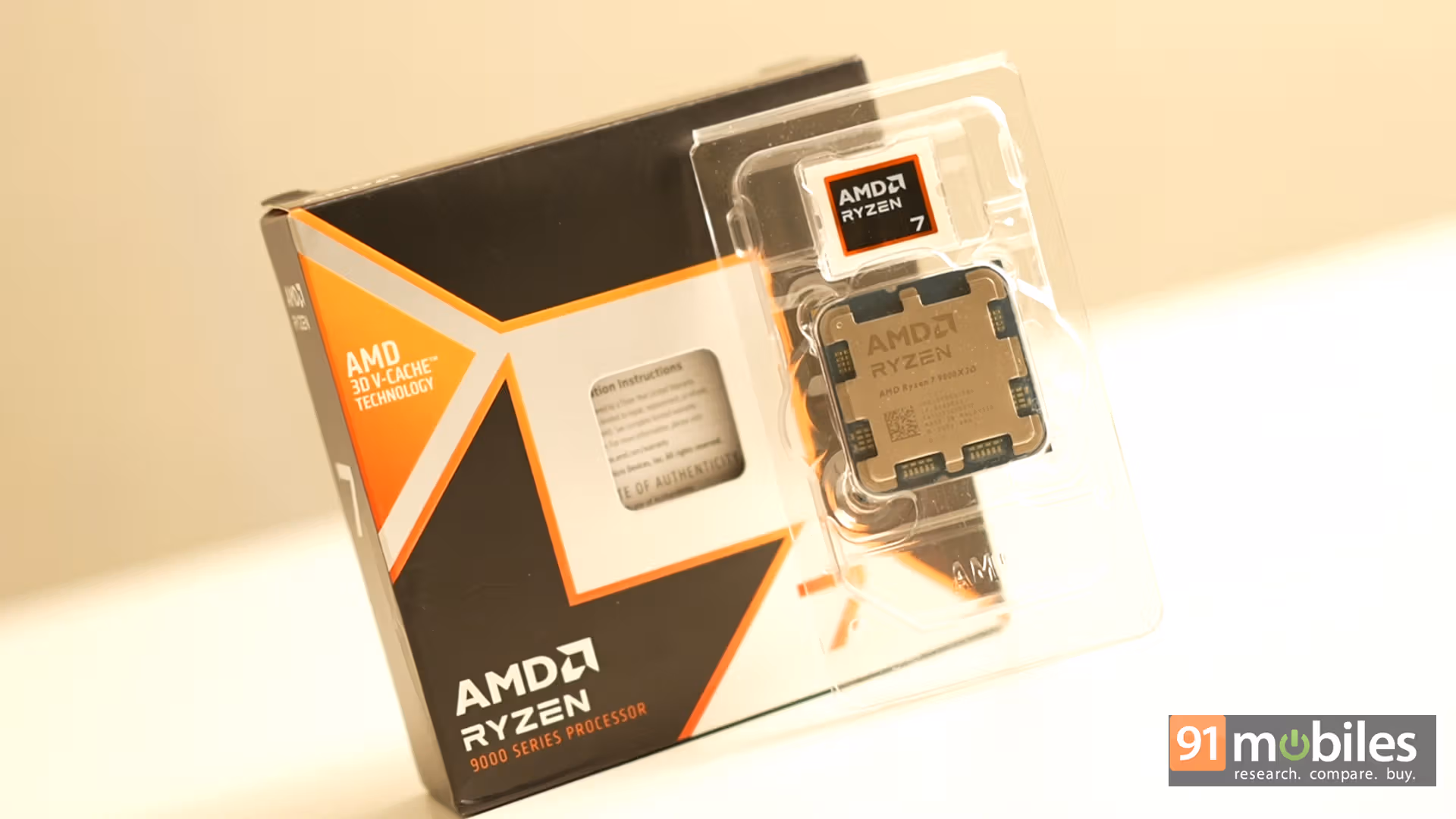 CPU Shot 2 AMD Ryzen 7 9800X3D Review
