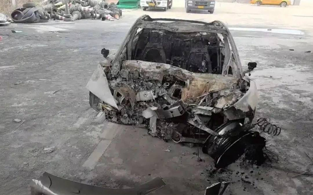 Xiaomi SU7 car accident1