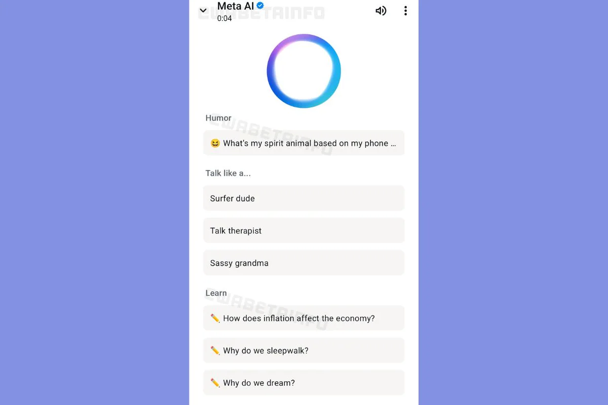 meta ai topics 1743754218846