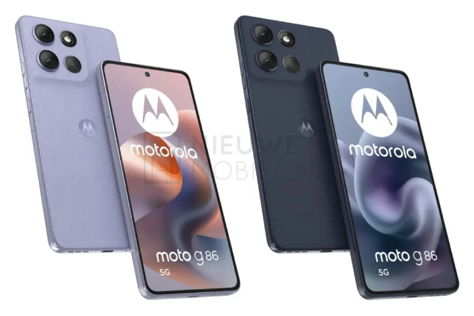 تصميم هاتف Moto G86