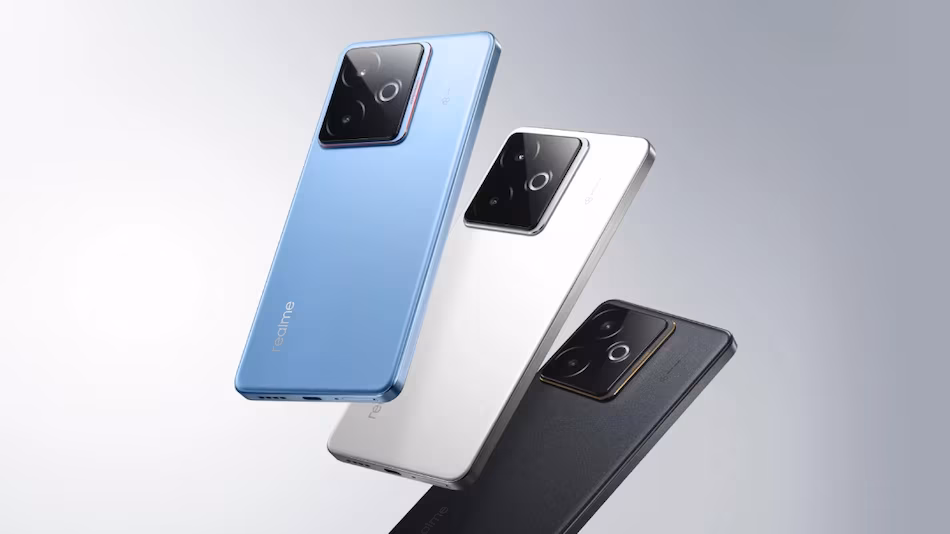 سيأتي هاتف Realme GT 7 باللون الأسود والأزرق والأبيض