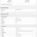 Honor 400 Geekbench