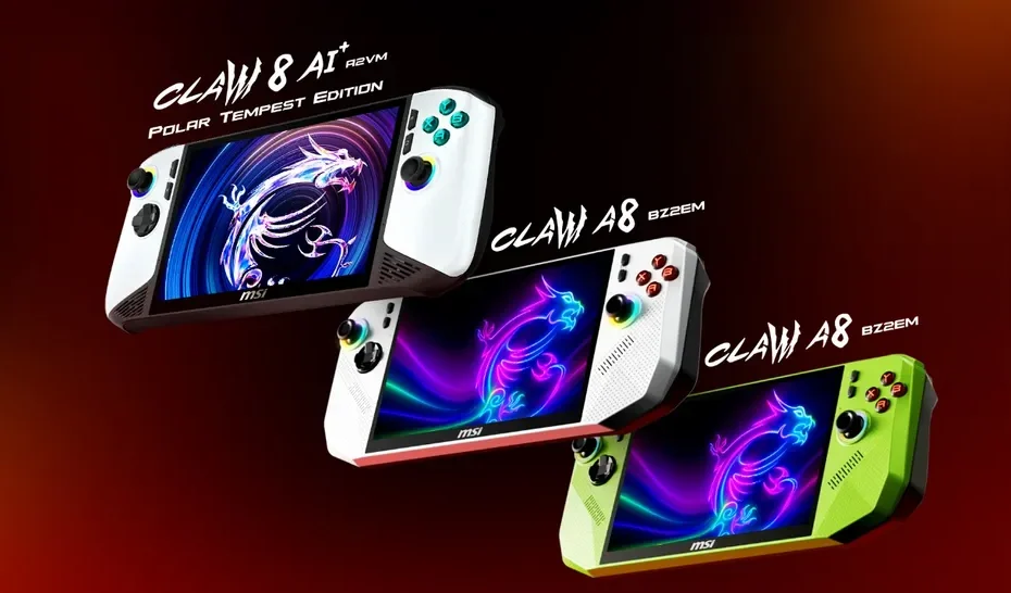 لوحة MSI Claw A8