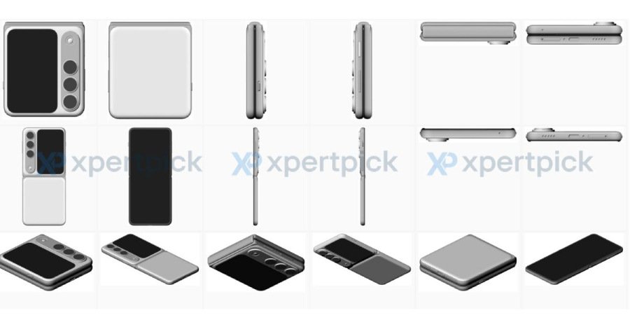Oppo Find N5 Flip Renders 2