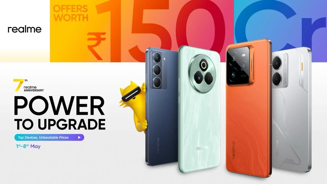Realme 7th anniversary sale
