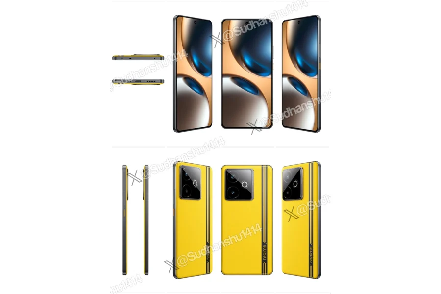 Realme GT 7T color options