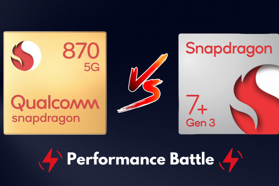 Snapdragon 7 Gen 3 مقابل Snapdragon 870