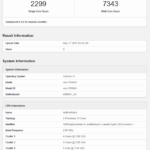 Vivo S30 Pro Mini Geekbench