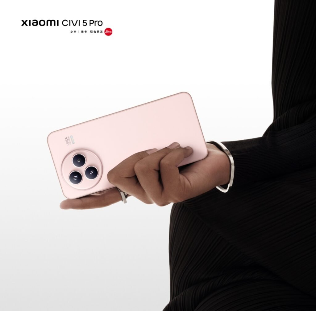 تم الإعلان عن هاتف Xiaomi Civi 5 Pro بمعالج Snapdragon 8s Gen 4 وبطارية 6000mAh في هيكل نحيف للغاية 2 Xiaomi Civi 5 Pro 1024x1009 1