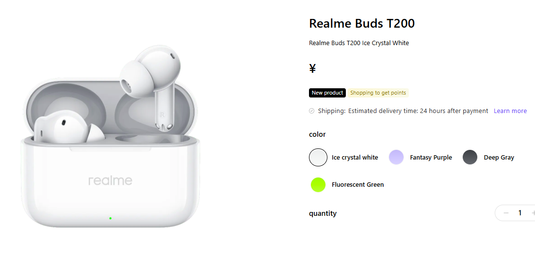إطلاق Realme Buds T200