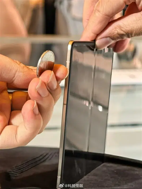 Honor Magic V5 showcased in a protective shell