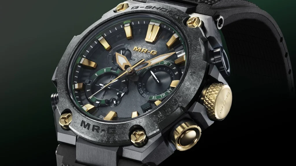 ساعة G-Shock MR-G Kurogane-Iro تصل إلى أوروبا بهيكل من التيتانيوم وبلوتوث وشحن بالطاقة الشمسية