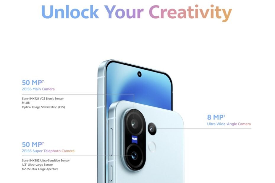 مواصفات كاميرا Vivo X200 FE