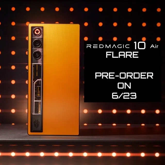 هاتف Red Magic 10 Air Flare Variant