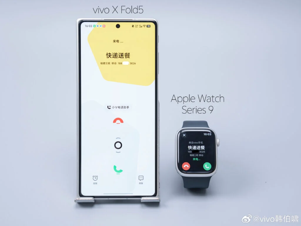 Vivo X Fold 5 and Apple Watch 1024x768 1
