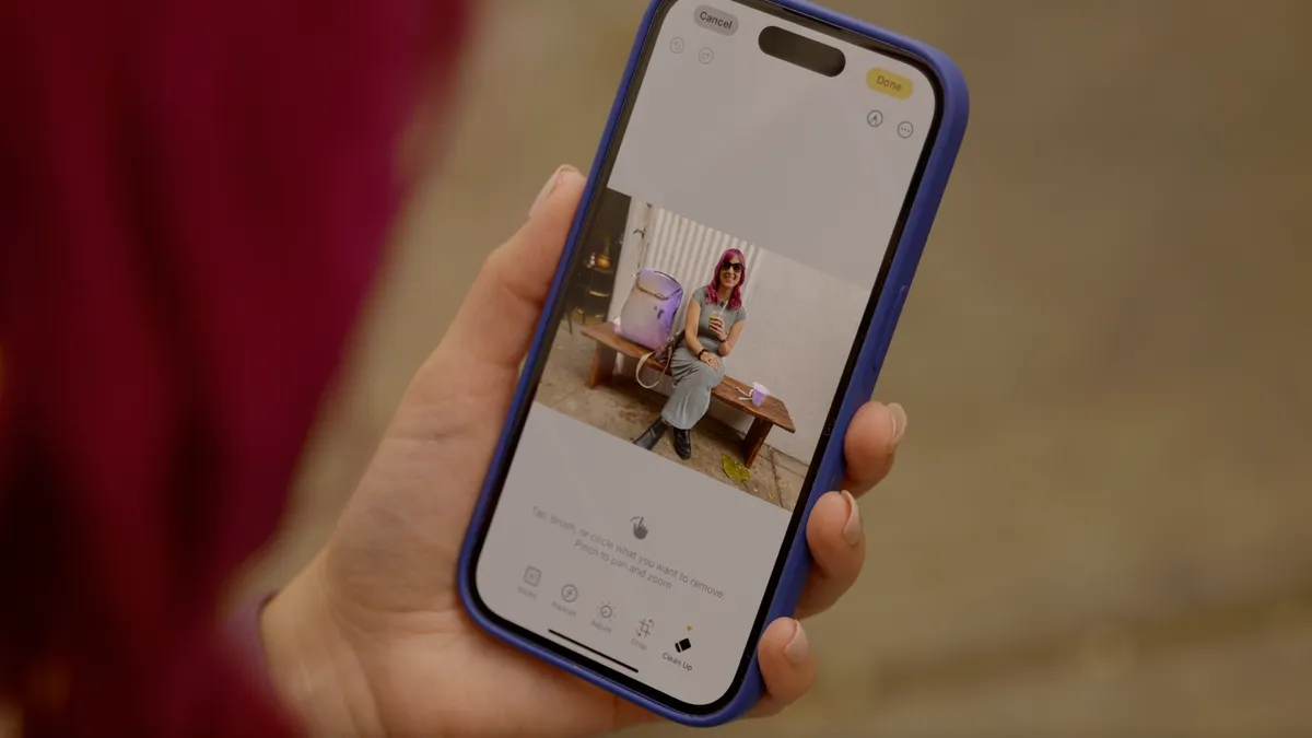 apple intelligence clean up