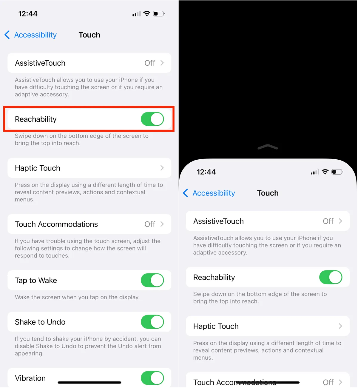 reachability access