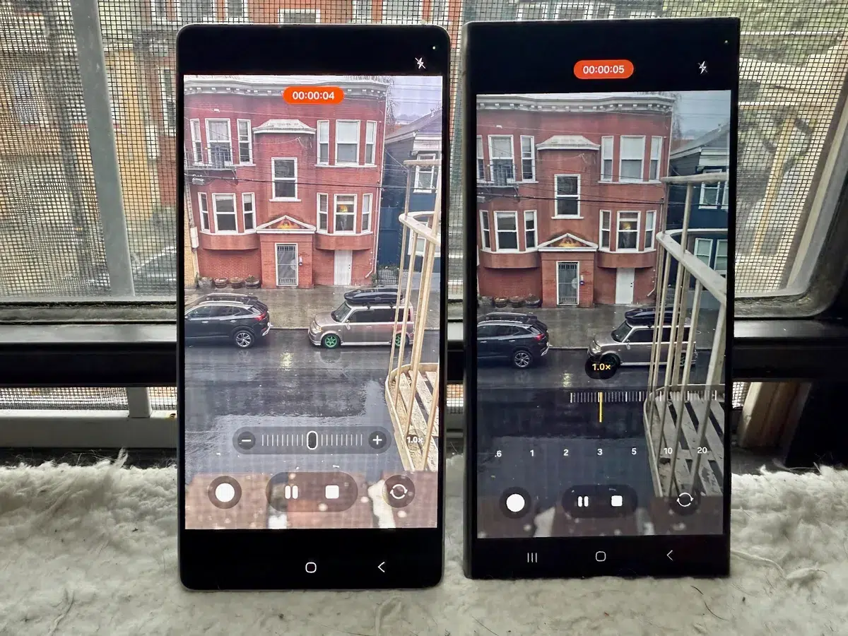 تسجيل الفيديو في Galaxy S25 Ultra