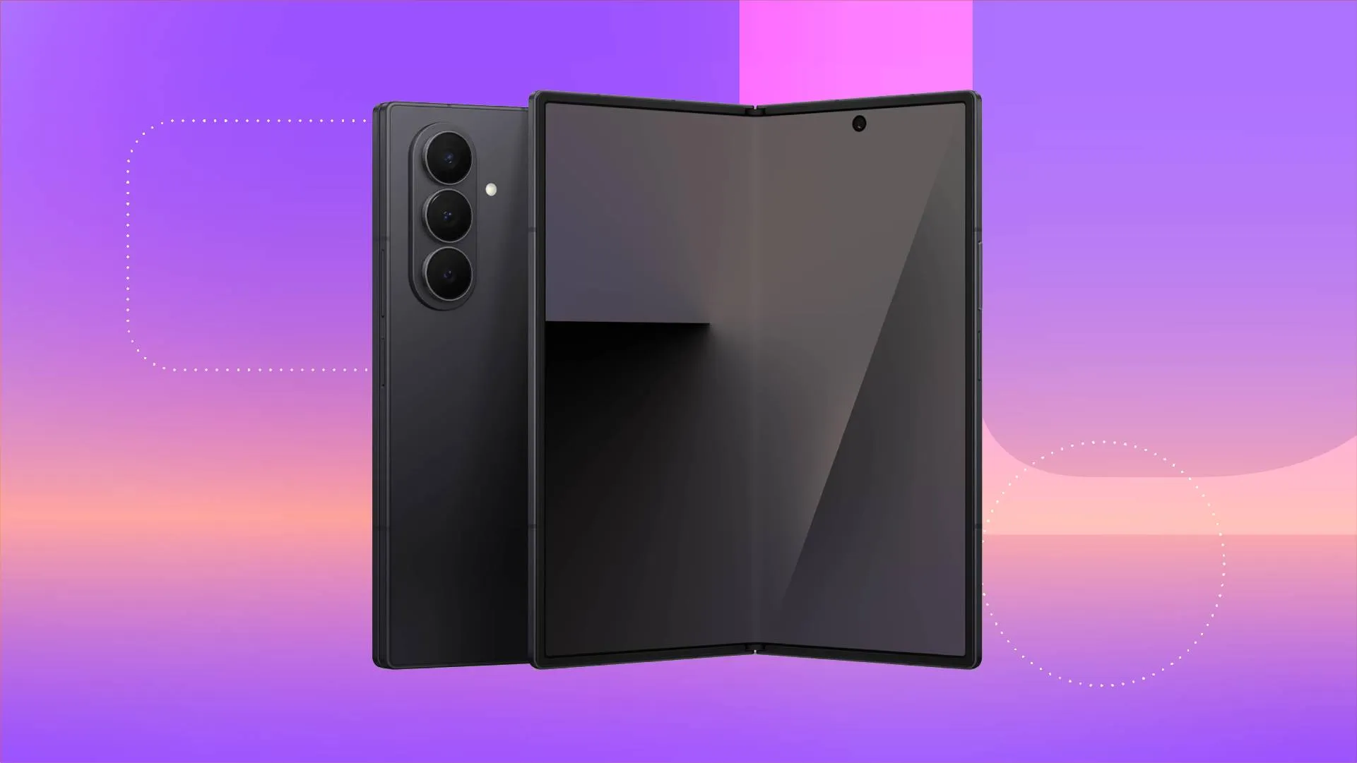 galaxy z fold 7 purple