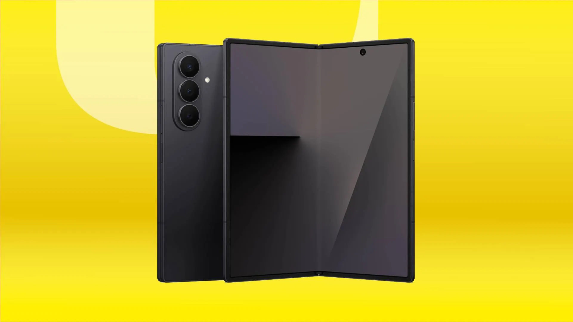 galaxy z fold 7 yellow