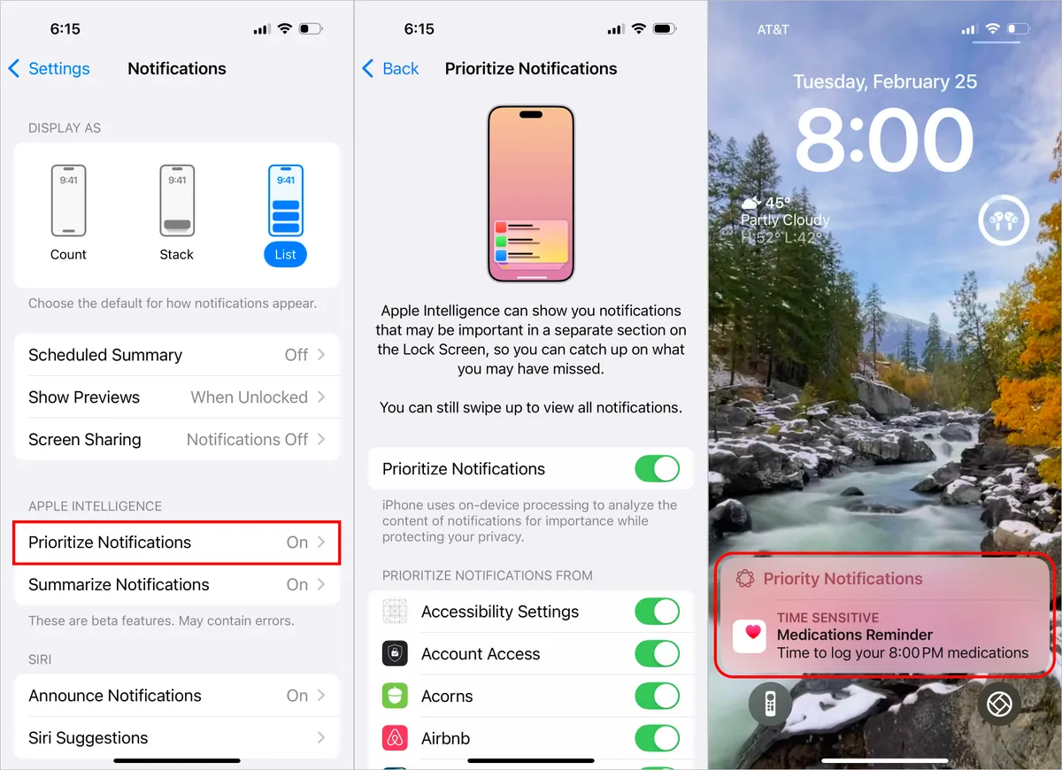 ai prioritize notifications 3up v2