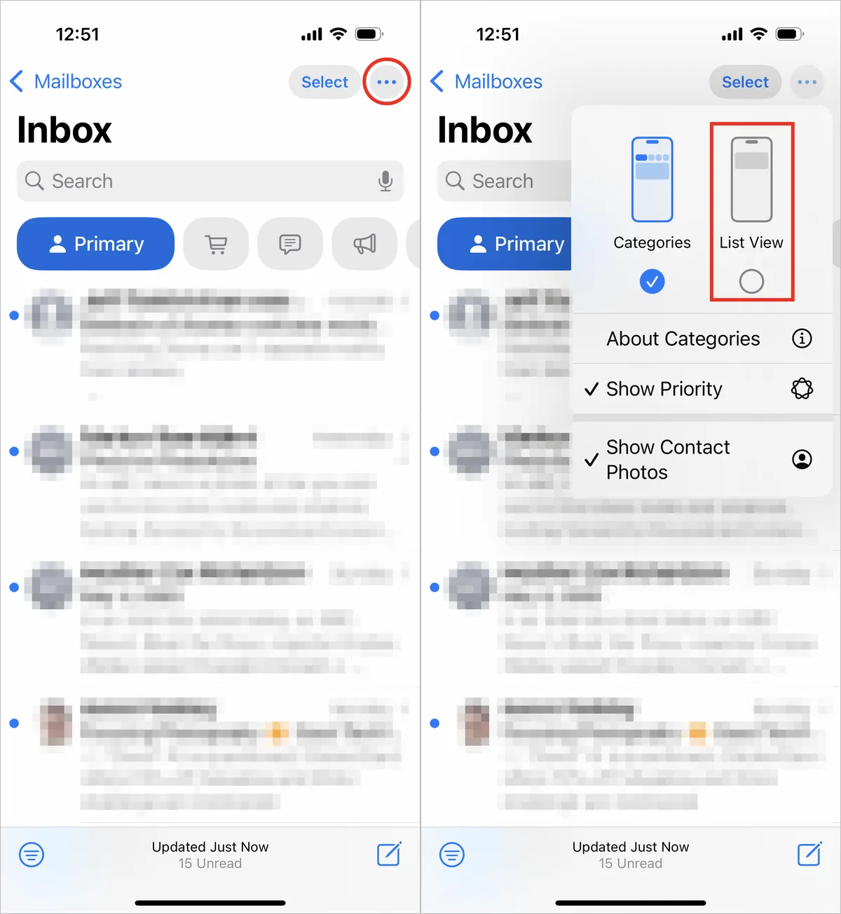 ios18 settings mail categories