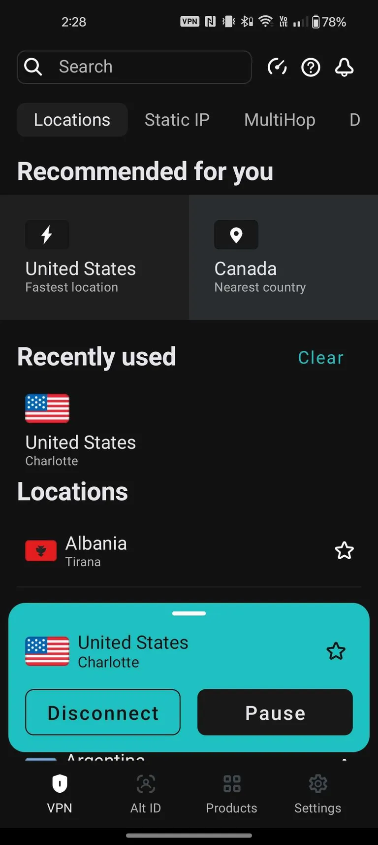 surfshark app android