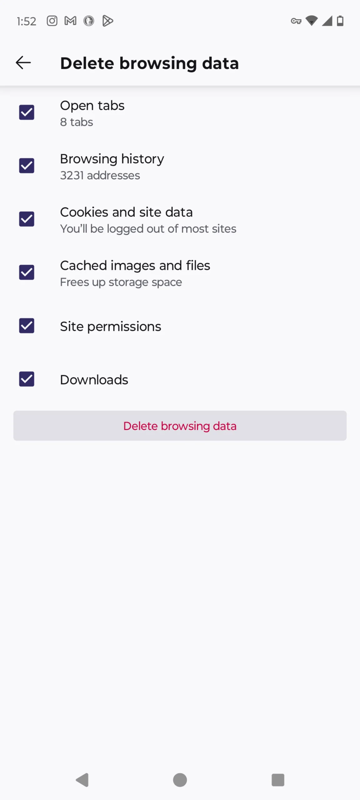 firefox android cache 2024 screenshot update scaled