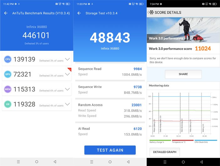 سعر و مواصفات Infinix Hot 50 4G - مميزات و عيوب انفنكس هوت 50 14 infinix hot 50 pro plus benchmarks 1