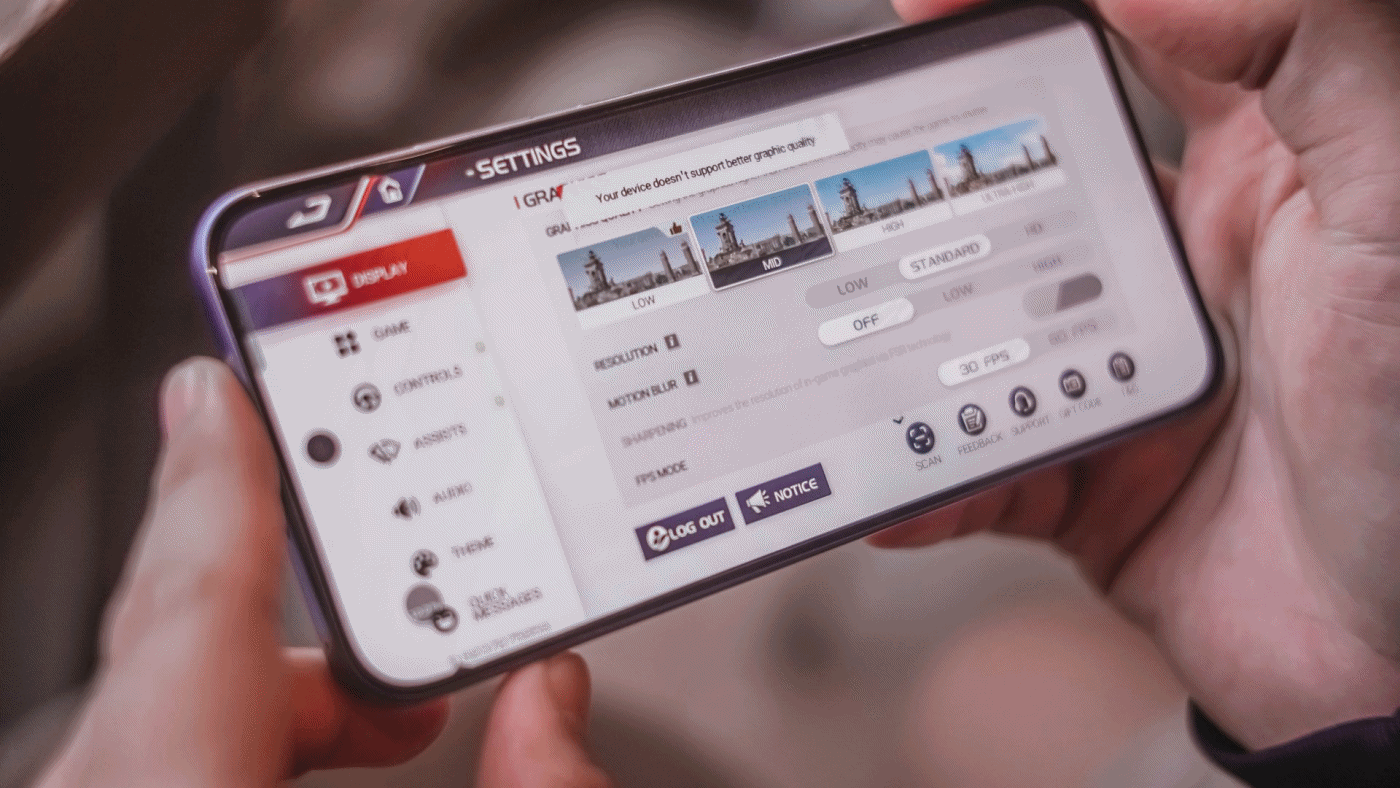 سعر أوبو A6 برو - مواصفات Oppo A6 Pro 4 251201 GadgetMatch OPPO A6 Pro 5G Usage Gaming Racing Master Graphics Settings Limitations Animated