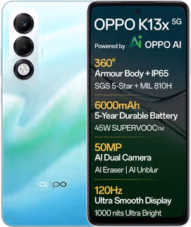 أسعار هواتف اوبو 2026 5 Oppo K13x 5G