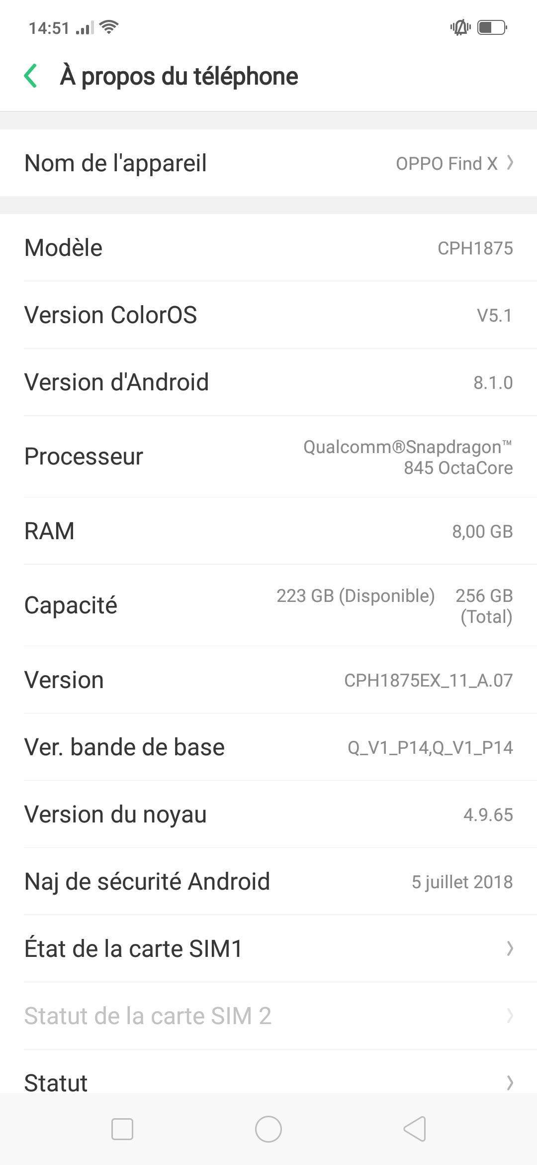 مراجعة هاتف Oppo Find X: جمال هيلين، ونقاط ضعفه 8 oppo find x color os ui test 1