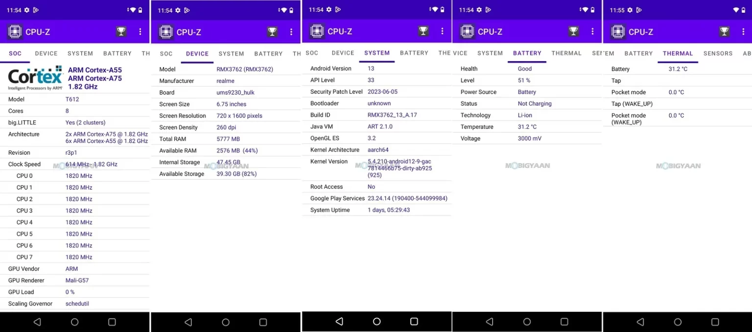 موبايل realme c53: سعر تليفون ريلمي سي 53 - ريلمي c53 43 realme C53 Review realme UI T Edition Android 13 Benchmarks CPU Z 1536x678 1