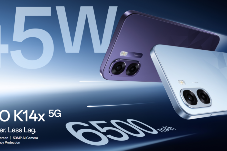 أُطلق هاتف Oppo K14x 5G بشاشة 120 هرتز وبطارية 6500 مللي أمبير وشحن بقوة 45 واط 15 مواصفات وميزات Oppo K14x 5G