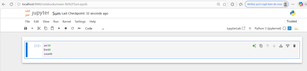 Your First Python Program sum python program